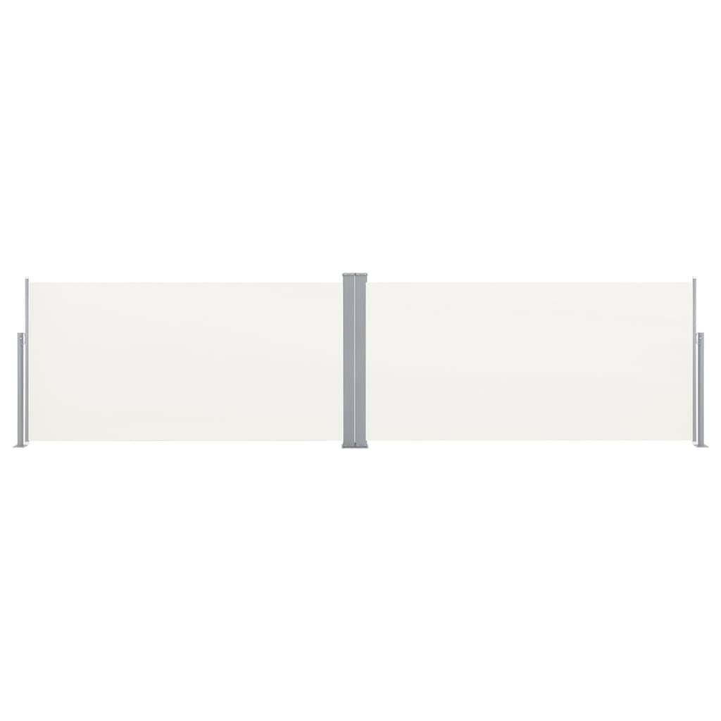 Infällbar Skärm 160X600 Cm Gräddvit