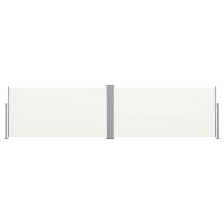 Infällbar Skärm 160X600 Cm Gräddvit