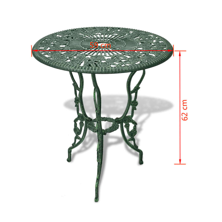 Caféset 3 Delar Gjuten Aluminium