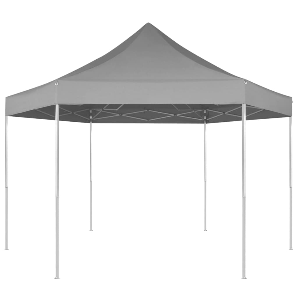 Pop-Up Hopfällbart Partytält Sexkantigt 3,6X3,1 M