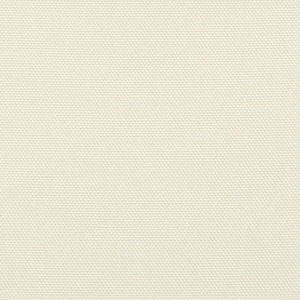 Solsegel Oxfordtyg Trekantigt 3,6X3,6X3,6 M Gräddvit