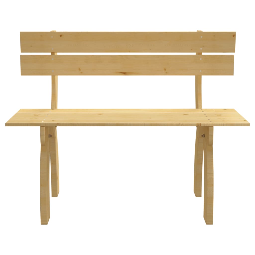 Trädgårdsbänk 150 Cm Impregnerad Furu