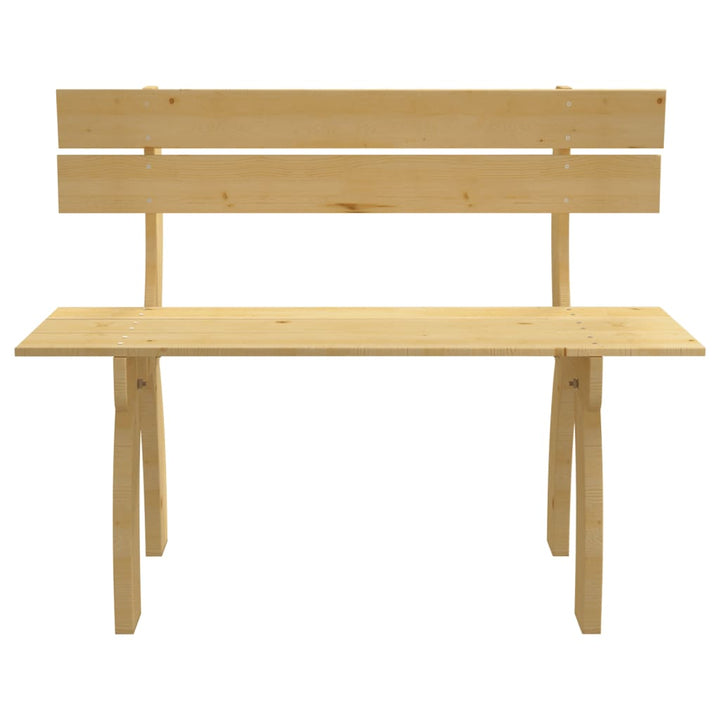 Trädgårdsbänk 150 Cm Impregnerad Furu
