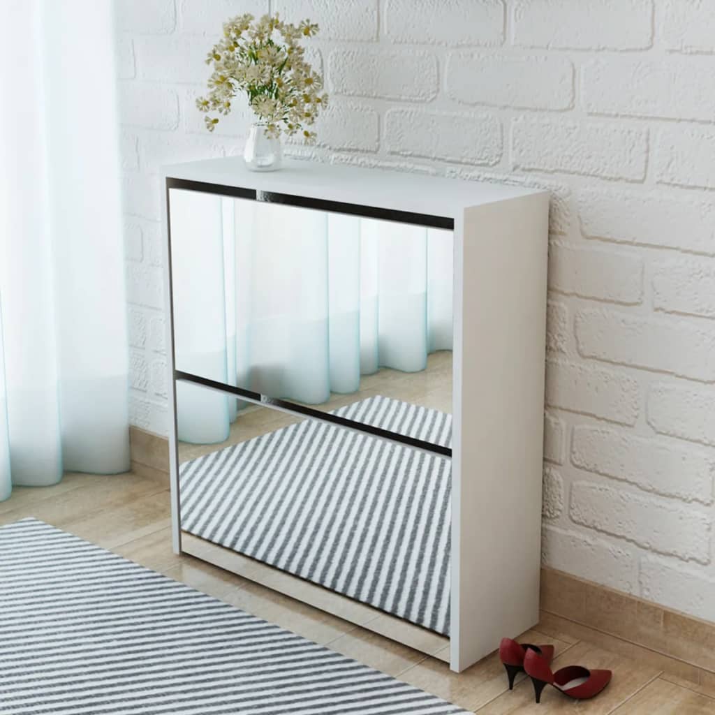 Skoskåp Med 2 Skåp 63X17X