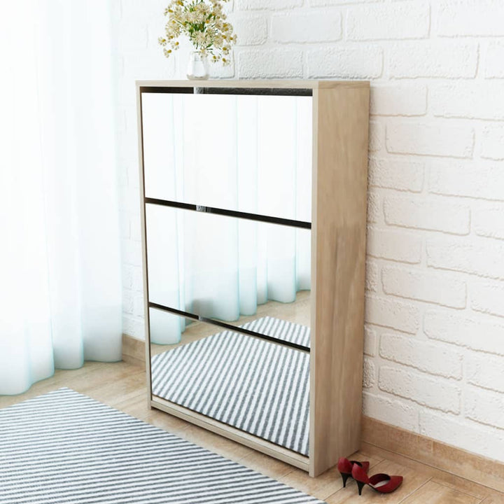 Skoskåp Med 2 Skåp 63X17X