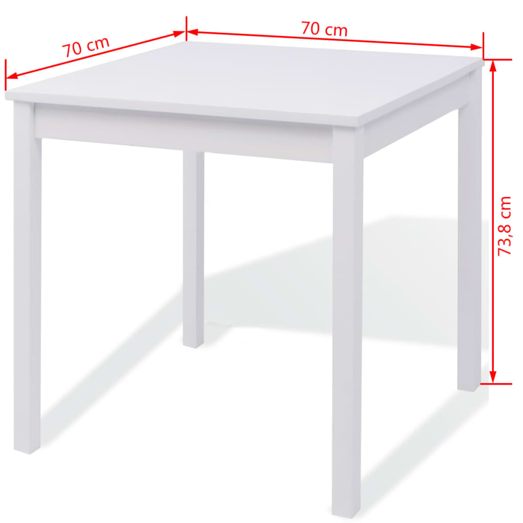 Matbord Och Stolar 3 Delar Furu