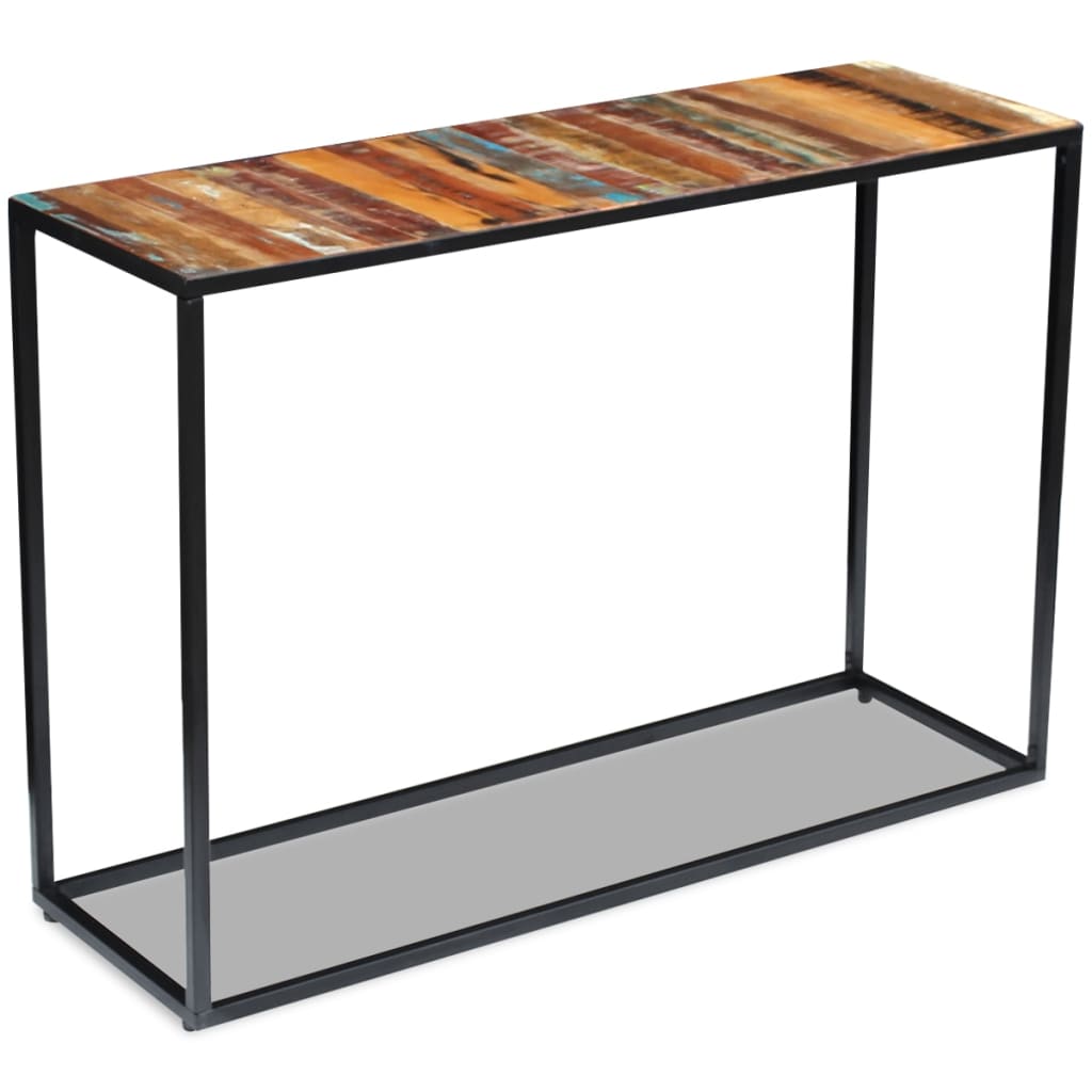 Konsolbord Massivt Återvunnet Trä 110X35X76 Cm