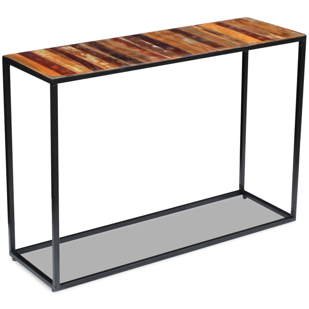 Konsolbord Massivt Återvunnet Trä 110X35X76 Cm
