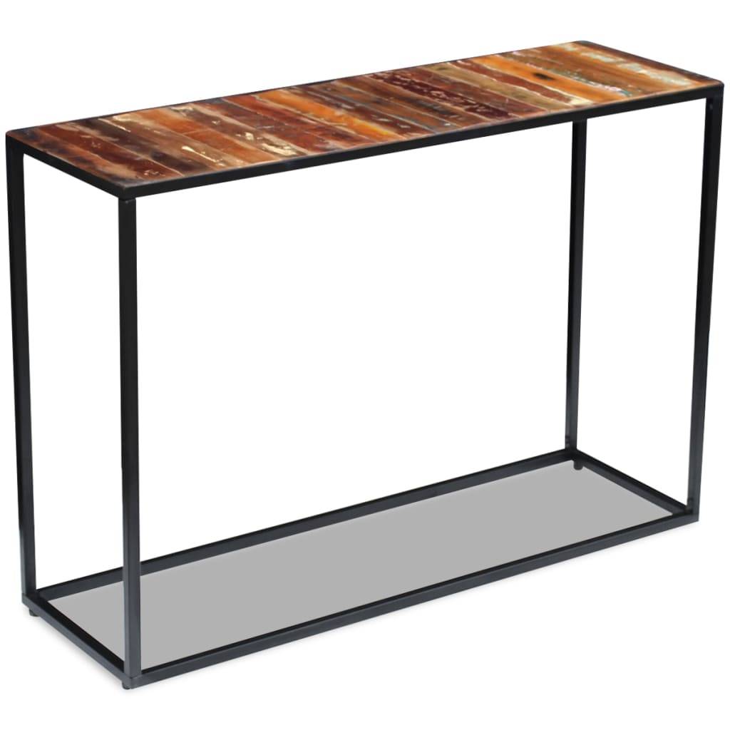 Konsolbord Massivt Återvunnet Trä 110X35X76 Cm