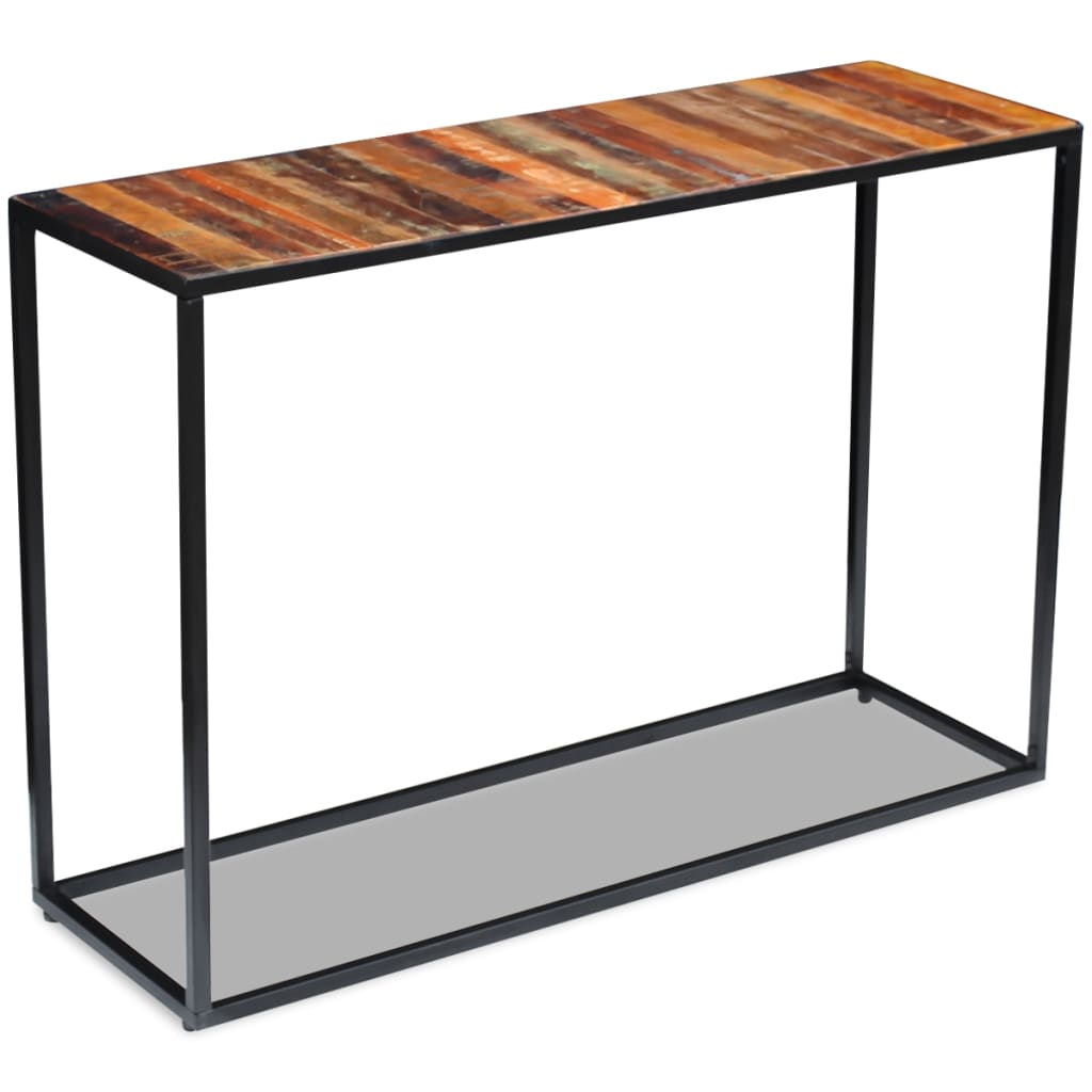 Konsolbord Massivt Återvunnet Trä 110X35X76 Cm
