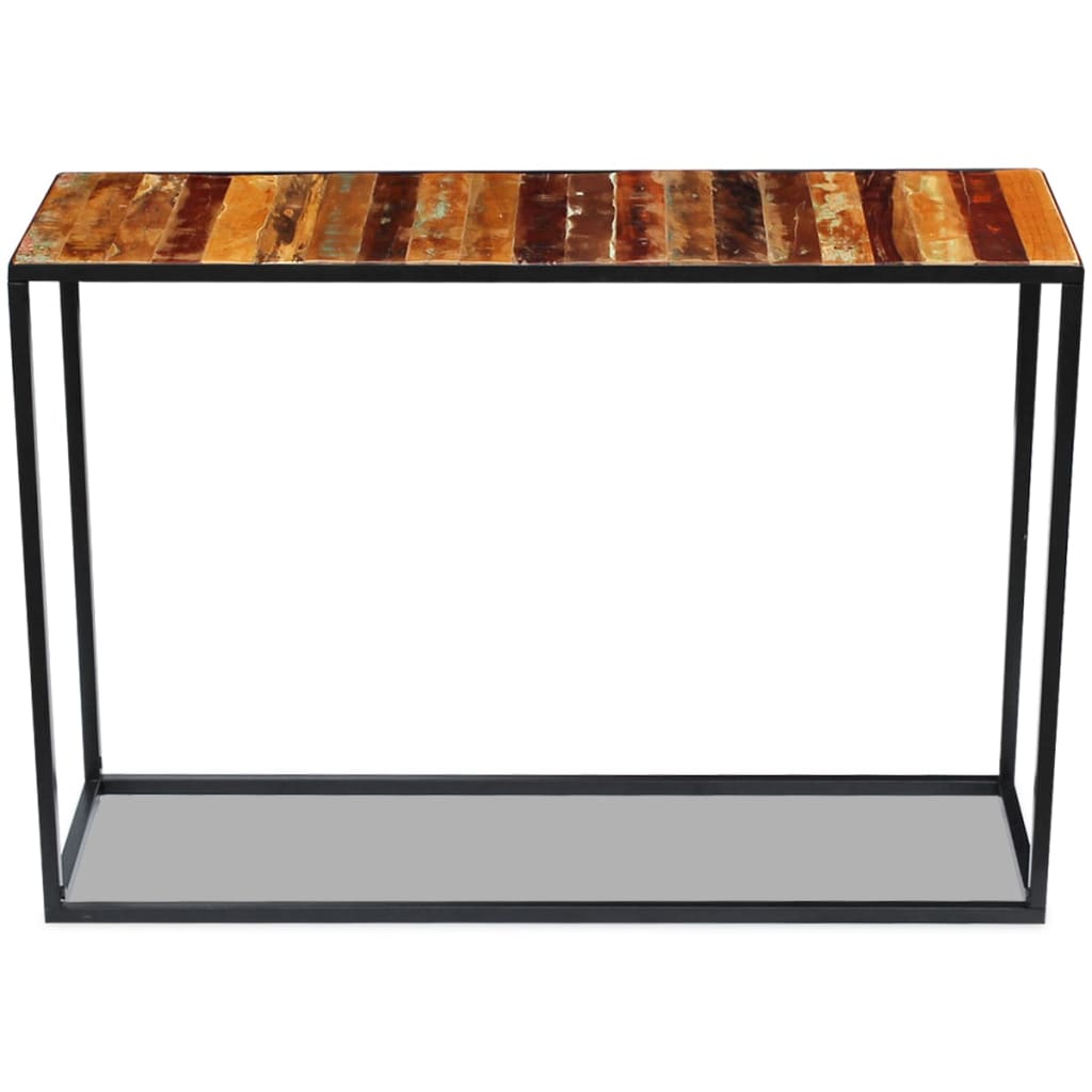 Konsolbord Massivt Återvunnet Trä 110X35X76 Cm