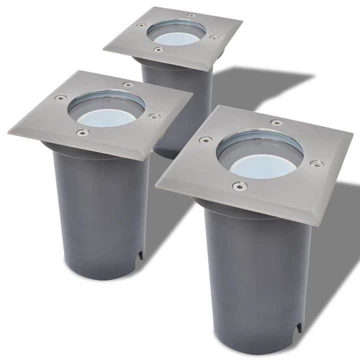 Utomhusmarklampa Med Led 3 St A