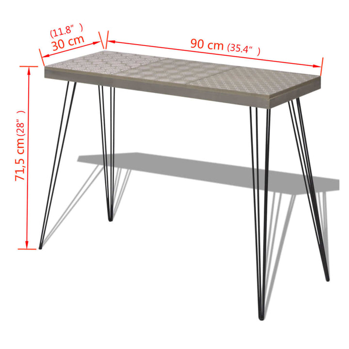 Konsolbord 90X30X71,5 Cm