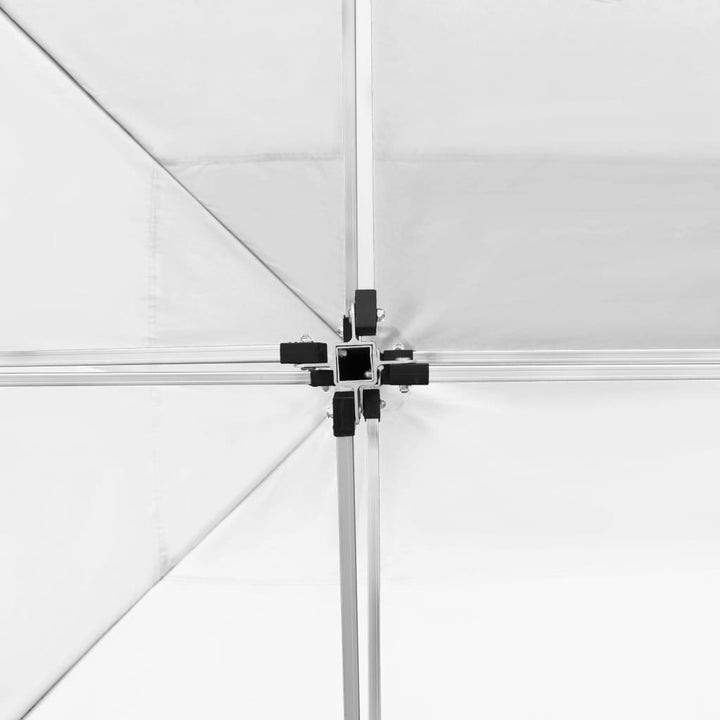 Hopfällbart Partytält Med Väggar Aluminium 4,5X3 M