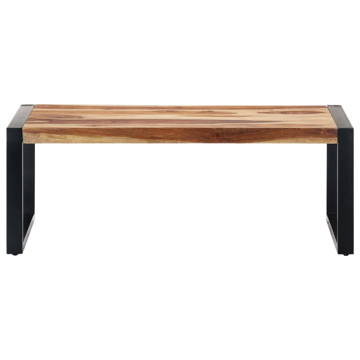 Soffbord 110X60X40 Cm Massivt Sheshamträ