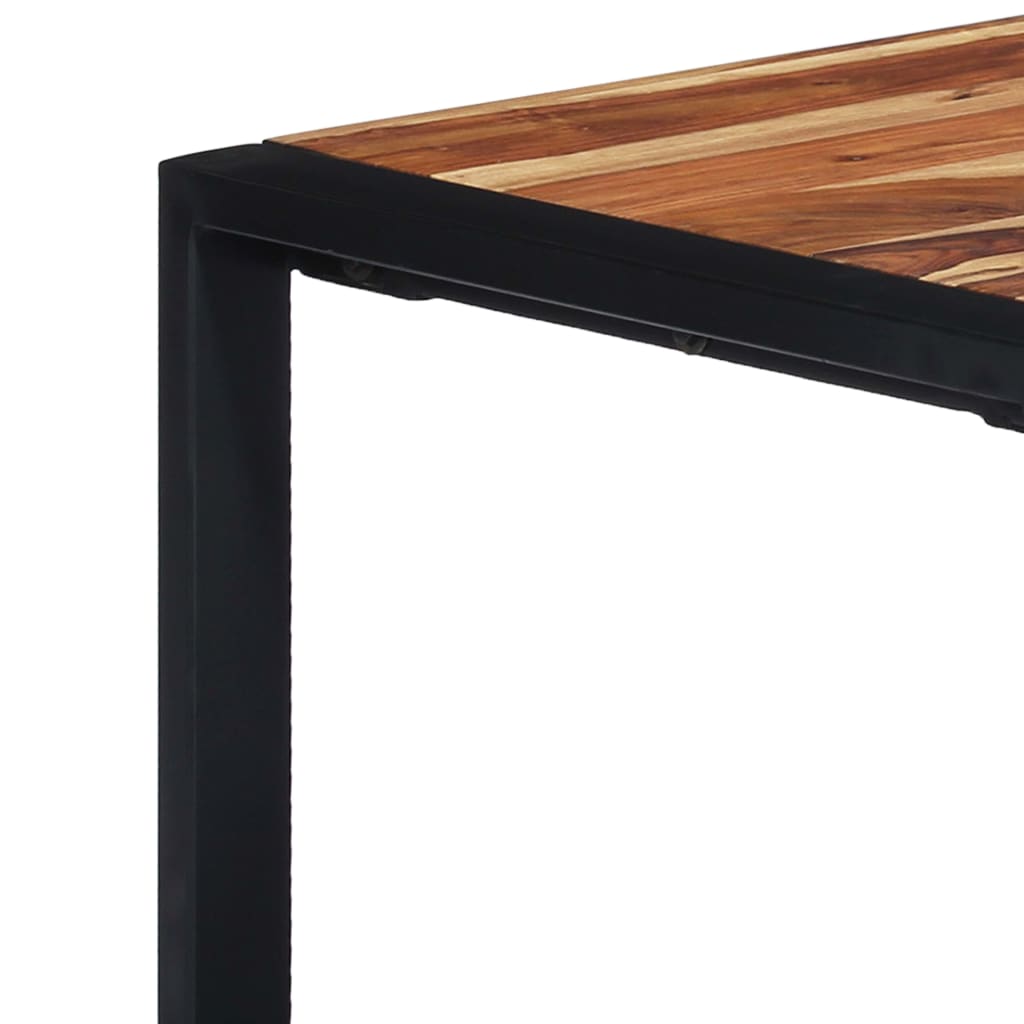 Soffbord 110X60X40 Cm Massivt Sheshamträ