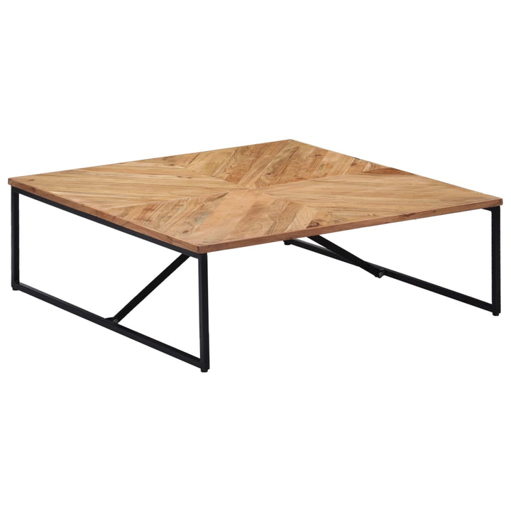 Soffbord 110X110X36 Cm Massivt Mangoträ