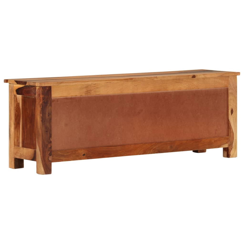 Tv-Bänk 110X30X40 Cm Massivt Trä
