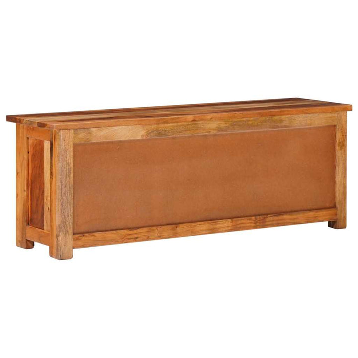 Tv-Bänk 110X30X40 Cm Massivt Trä