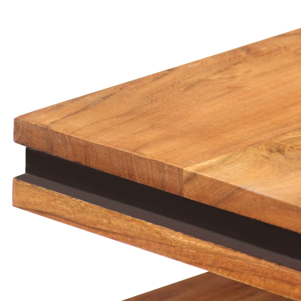 Soffbord 100X45X33 Cm Massivt Akaciaträ