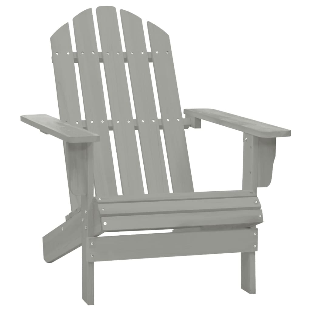 Adirondackstol Massivt Granträ