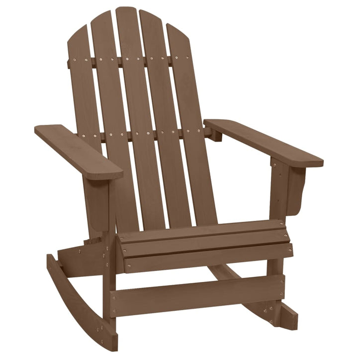 Gungstol Adirondack Massivt Granträ
