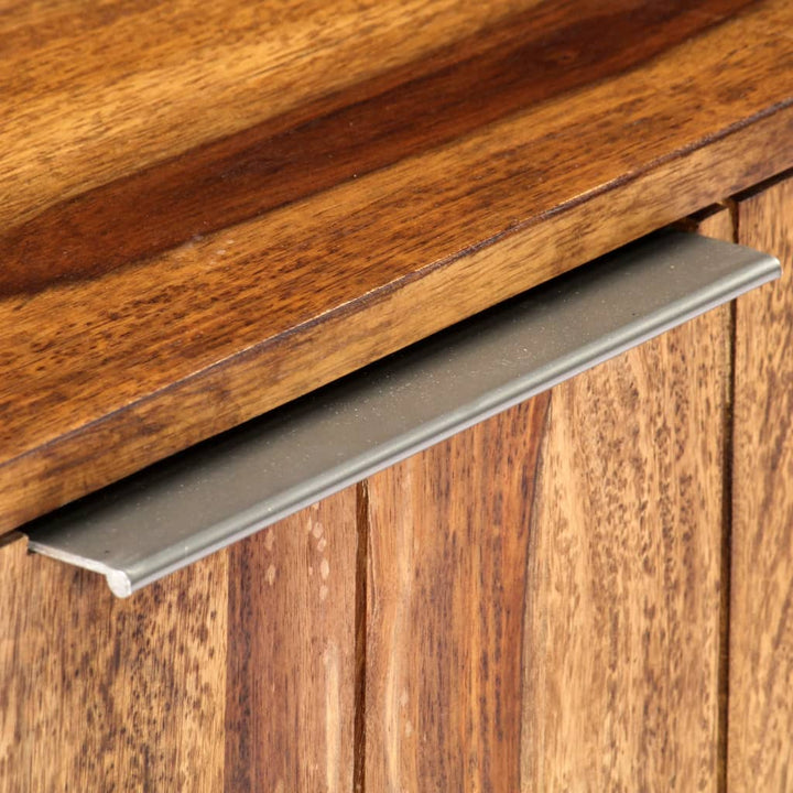 Tv-Bänk 140X30X40 Cm Massivt Sheshamträ