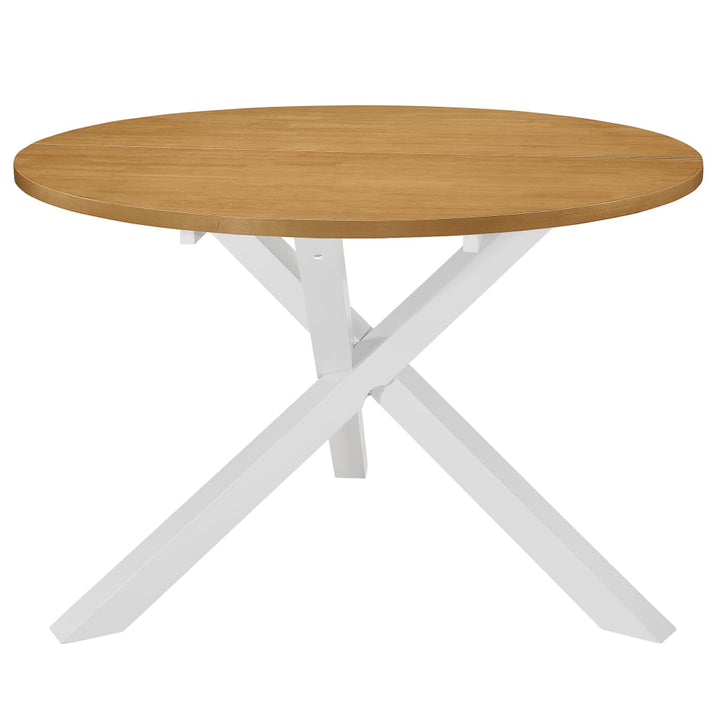 Matbord 120X75 Cm Mdf Vit