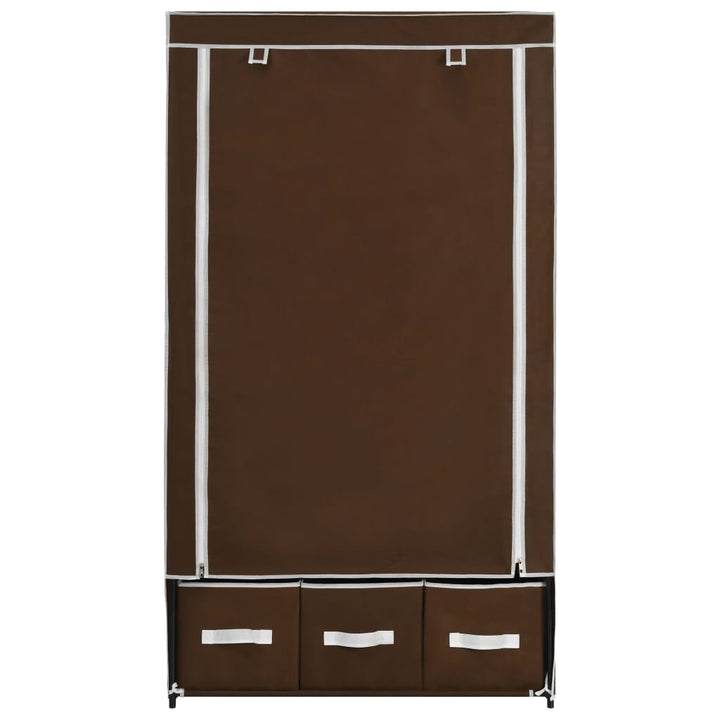 Garderob 87X49X159 Cm Tyg