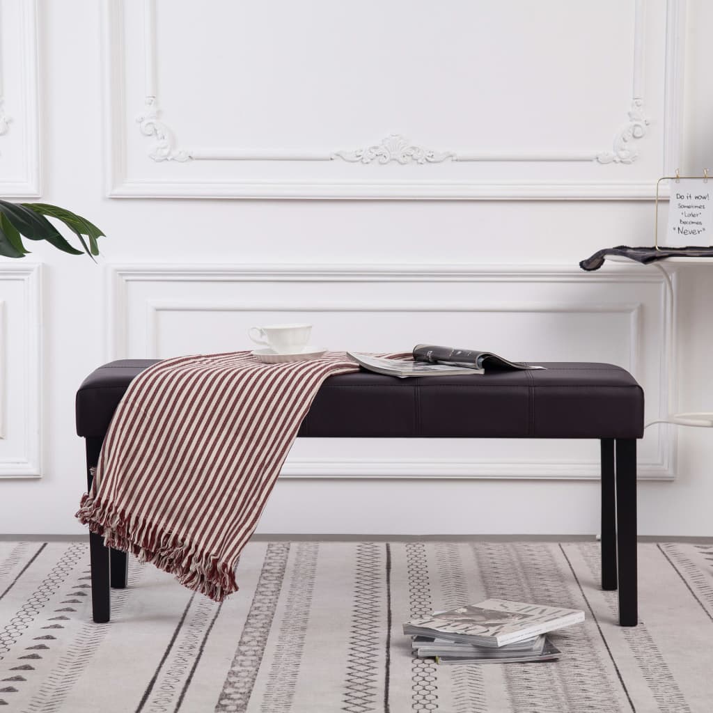 Bänk 106 Cm Konstläder
