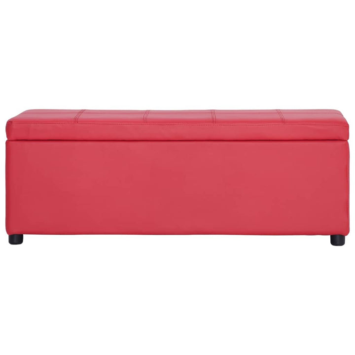 Bänk Med Förvaringsutrymme 116 Cm Konstläder