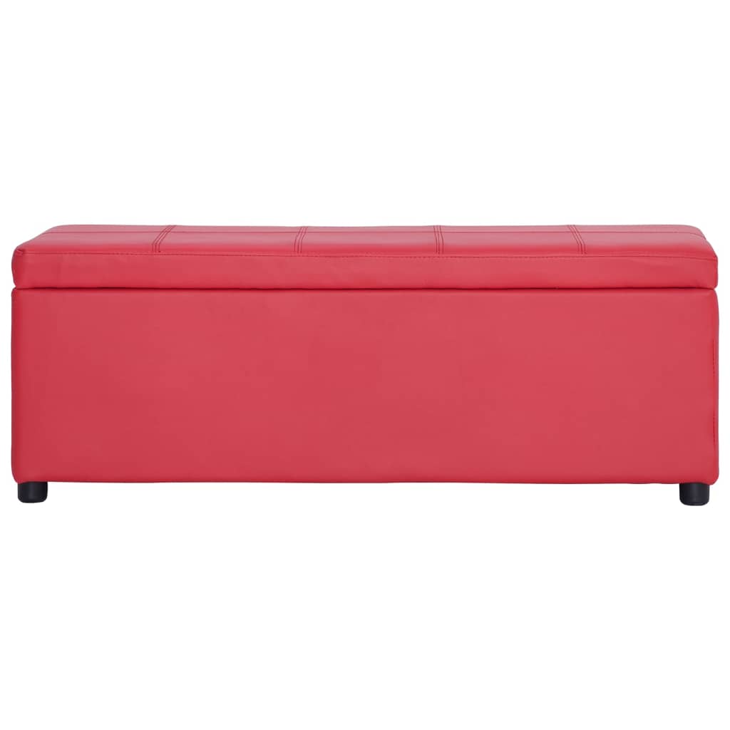 Bänk Med Förvaringsutrymme 116 Cm Konstläder