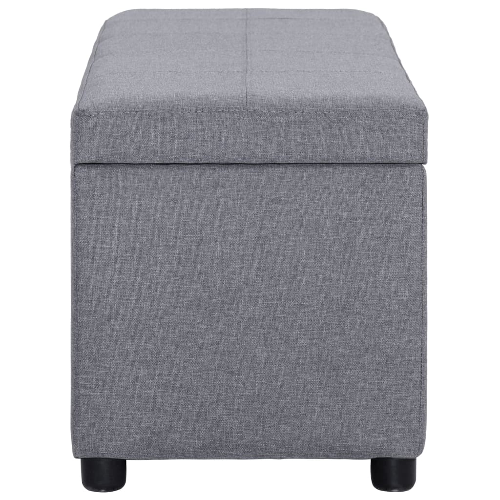 Bänk Med Förvaringsutrymme 116 Cm Polyester