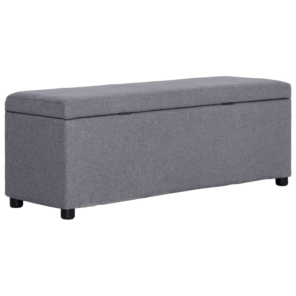 Bänk Med Förvaringsutrymme 116 Cm Polyester