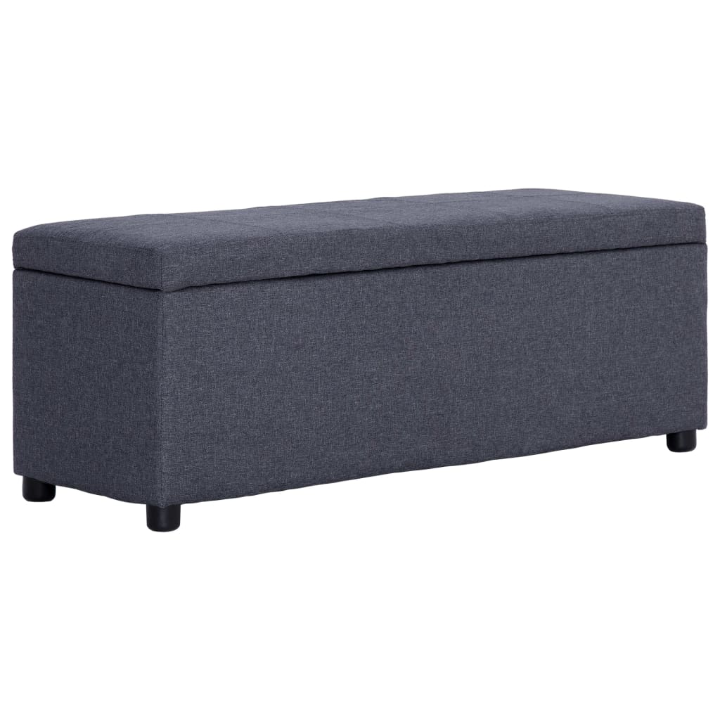 Bänk Med Förvaringsutrymme 116 Cm Polyester
