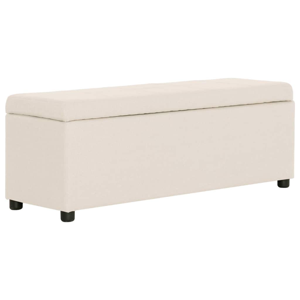 Bänk Med Förvaringsutrymme 116 Cm Polyester