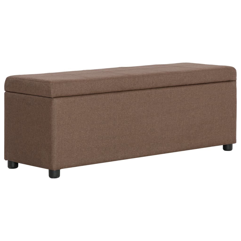 Bänk Med Förvaringsutrymme 116 Cm Polyester