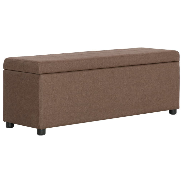 Bänk Med Förvaringsutrymme 116 Cm Polyester