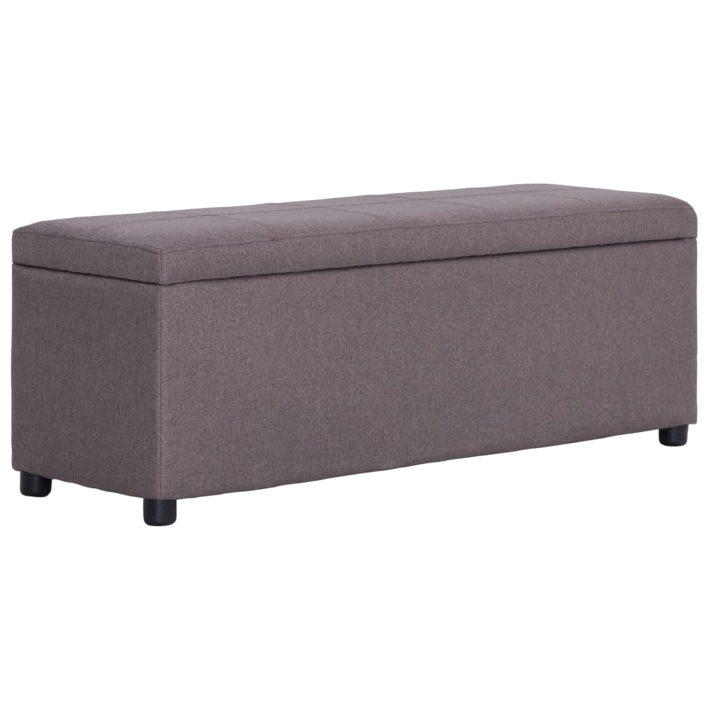 Bänk Med Förvaringsutrymme 116 Cm Polyester