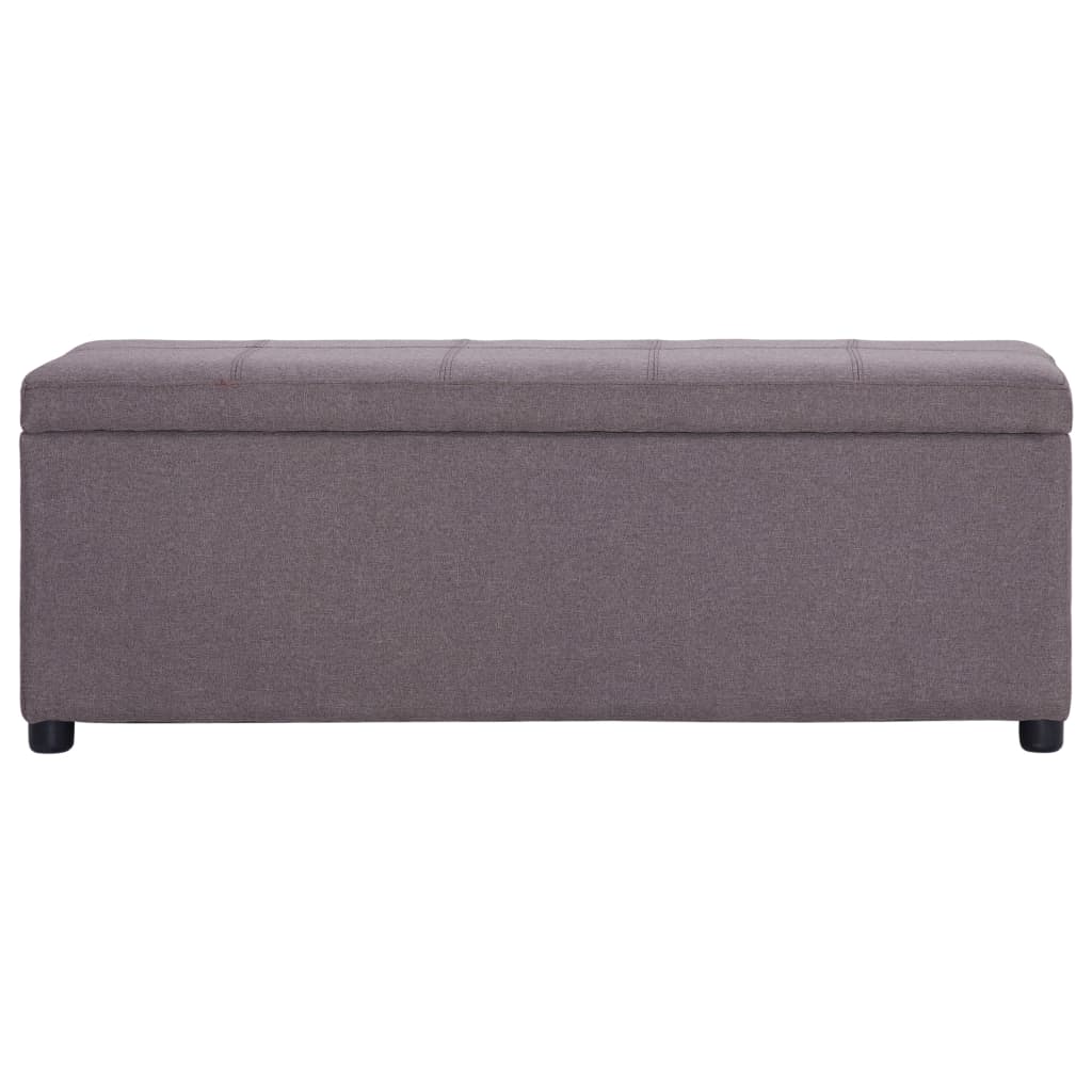 Bänk Med Förvaringsutrymme 116 Cm Polyester