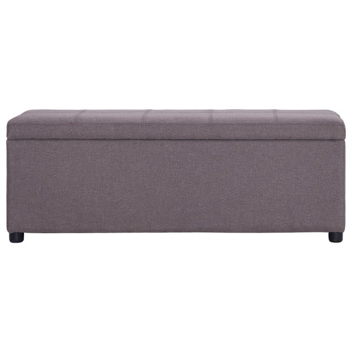 Bänk Med Förvaringsutrymme 116 Cm Polyester