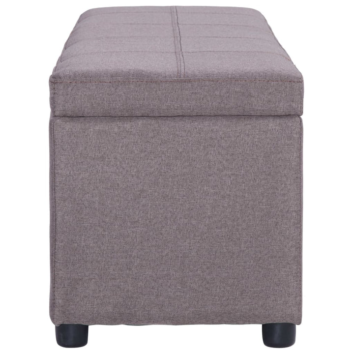 Bänk Med Förvaringsutrymme 116 Cm Polyester