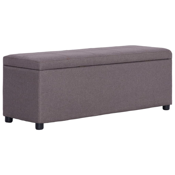 Bänk Med Förvaringsutrymme 116 Cm Polyester