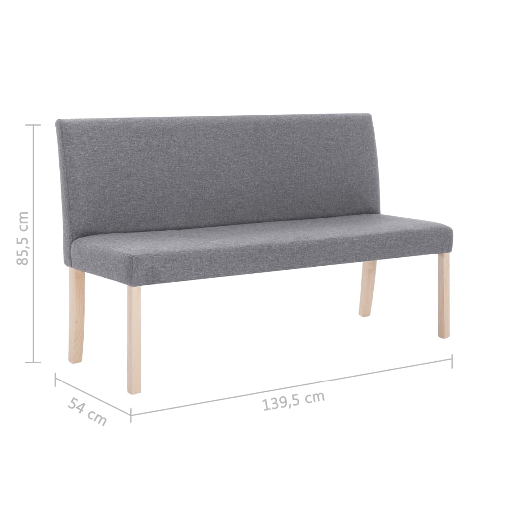 Bänk 139,5 Cm Konstläder