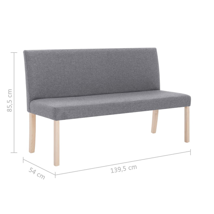Bänk 139,5 Cm Konstläder