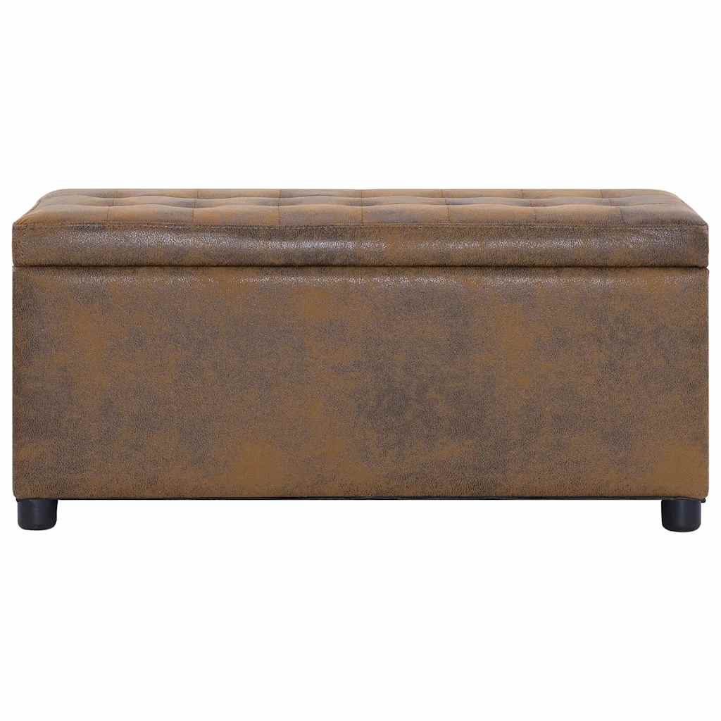 Ottoman Med Förvaring 87,5 Cm Konstmocka