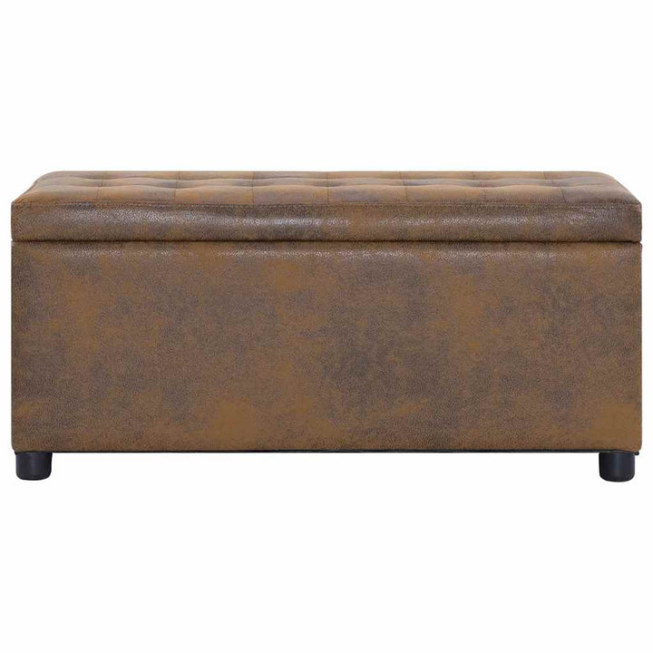 Ottoman Med Förvaring 87,5 Cm Konstmocka