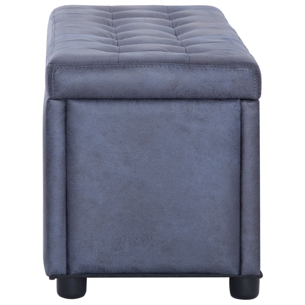 Ottoman Med Förvaring 87,5 Cm Konstmocka