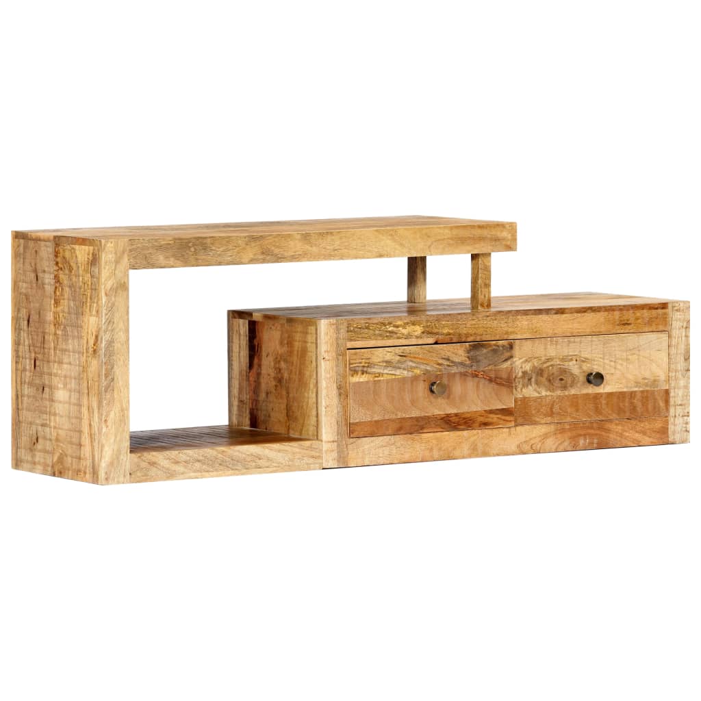 Tv-Bänk 120X30X40 Cm Massivt Mangoträ