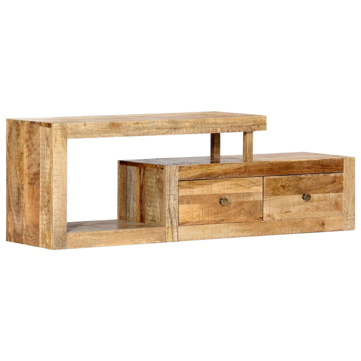 Tv-Bänk 120X30X40 Cm Massivt Mangoträ